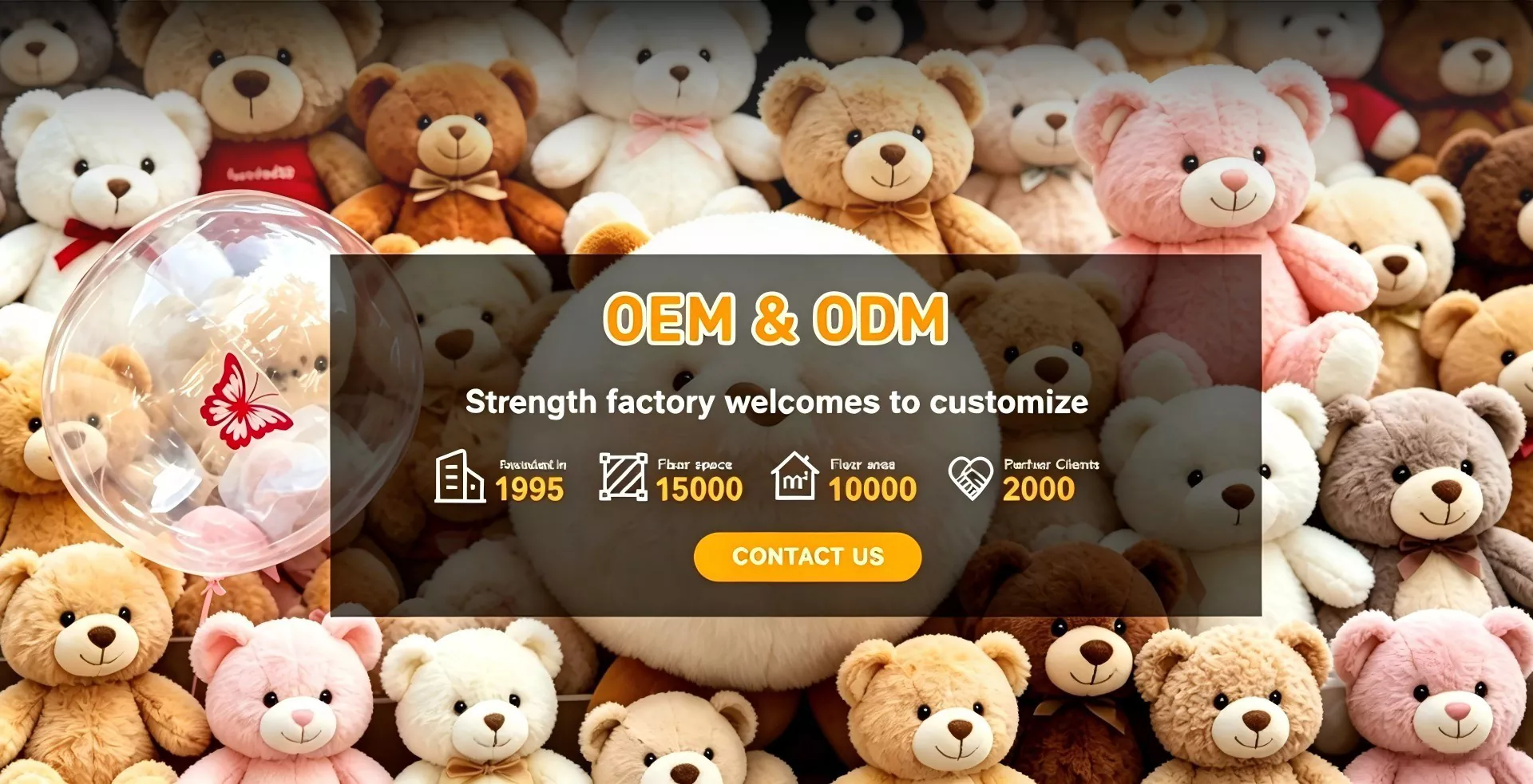 Fabbrica della Cina OEM e ODM giocattoli di peluche