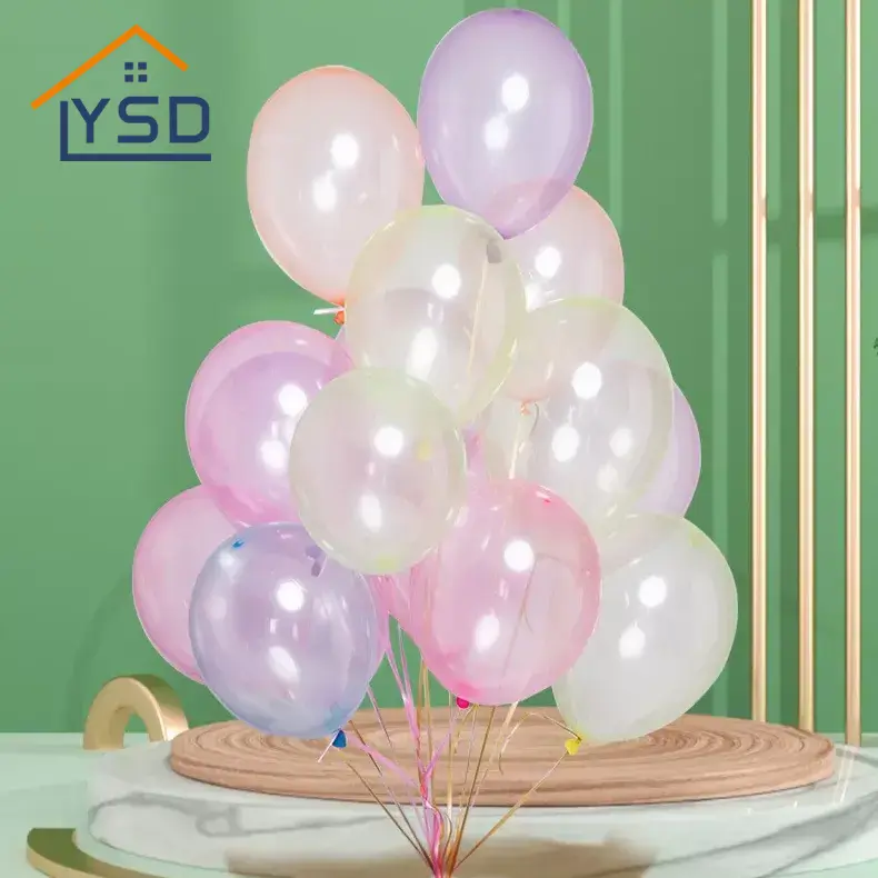 Palloncino in lattice di cristallo colorato