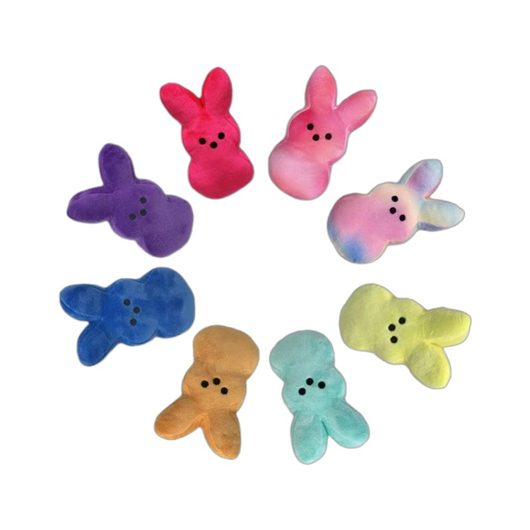 Giocattoli di peluche coniglietto pasquale resistenti allo sporco