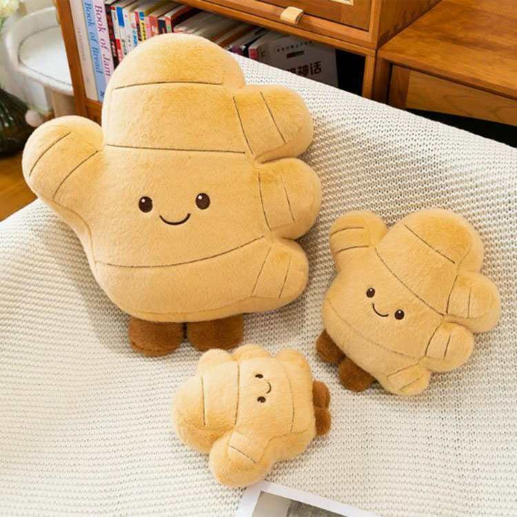 Realistico peluche allo zenzero con gambe