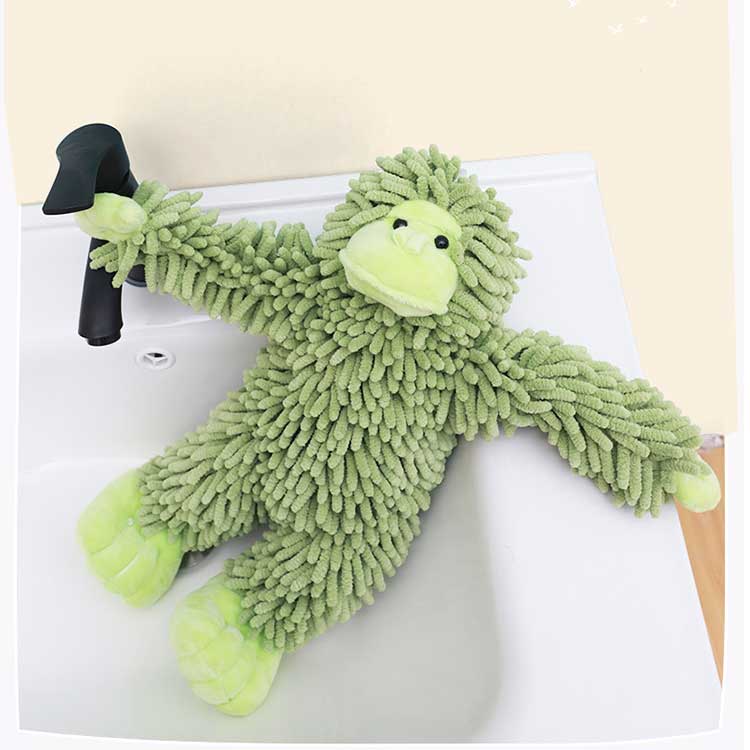 Asciugamano in peluche Gorilla