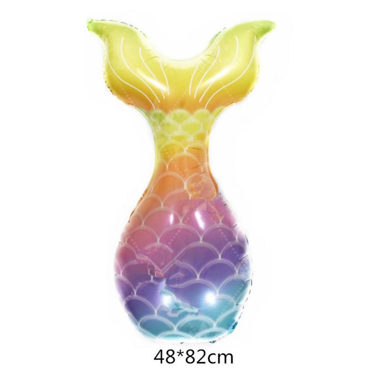 Mermaid Tail Foil Balloon factory